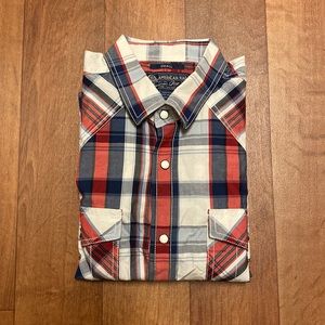 American Rag Snap Button Down Shirt